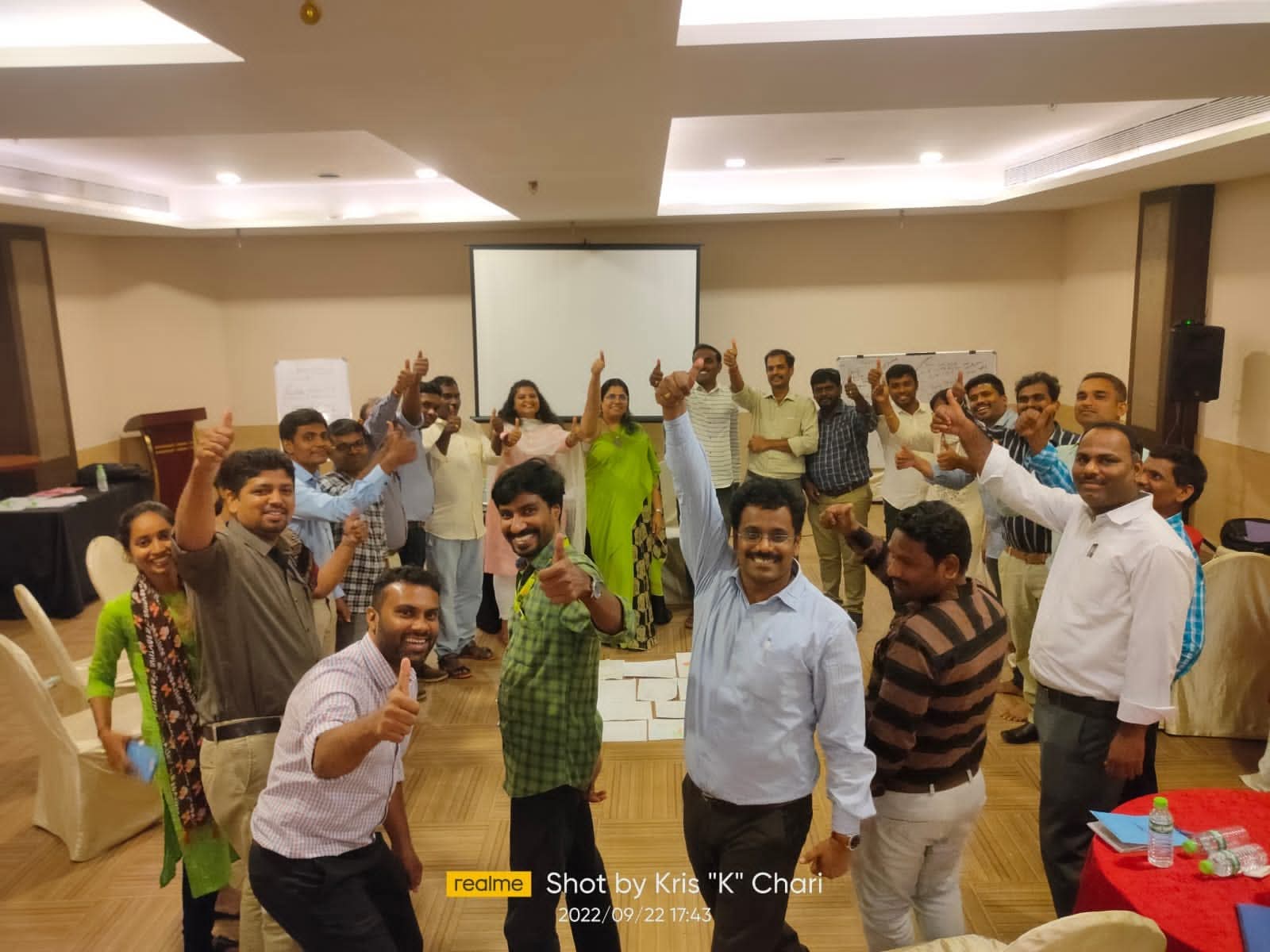 Rashmi facilitating reflective workshops and learning spaces